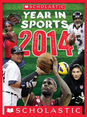 cover image of Scholastic Year in Sports 2014